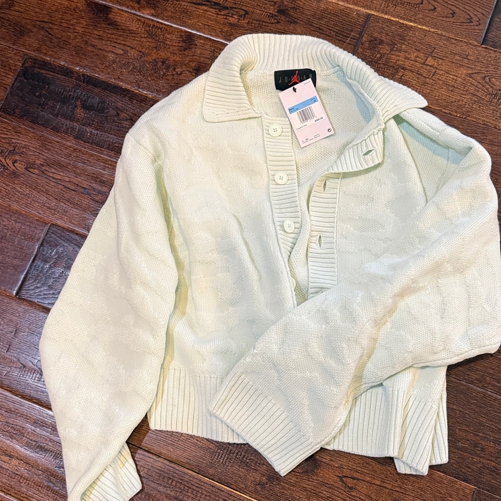 Men’s Jordan button down sweater